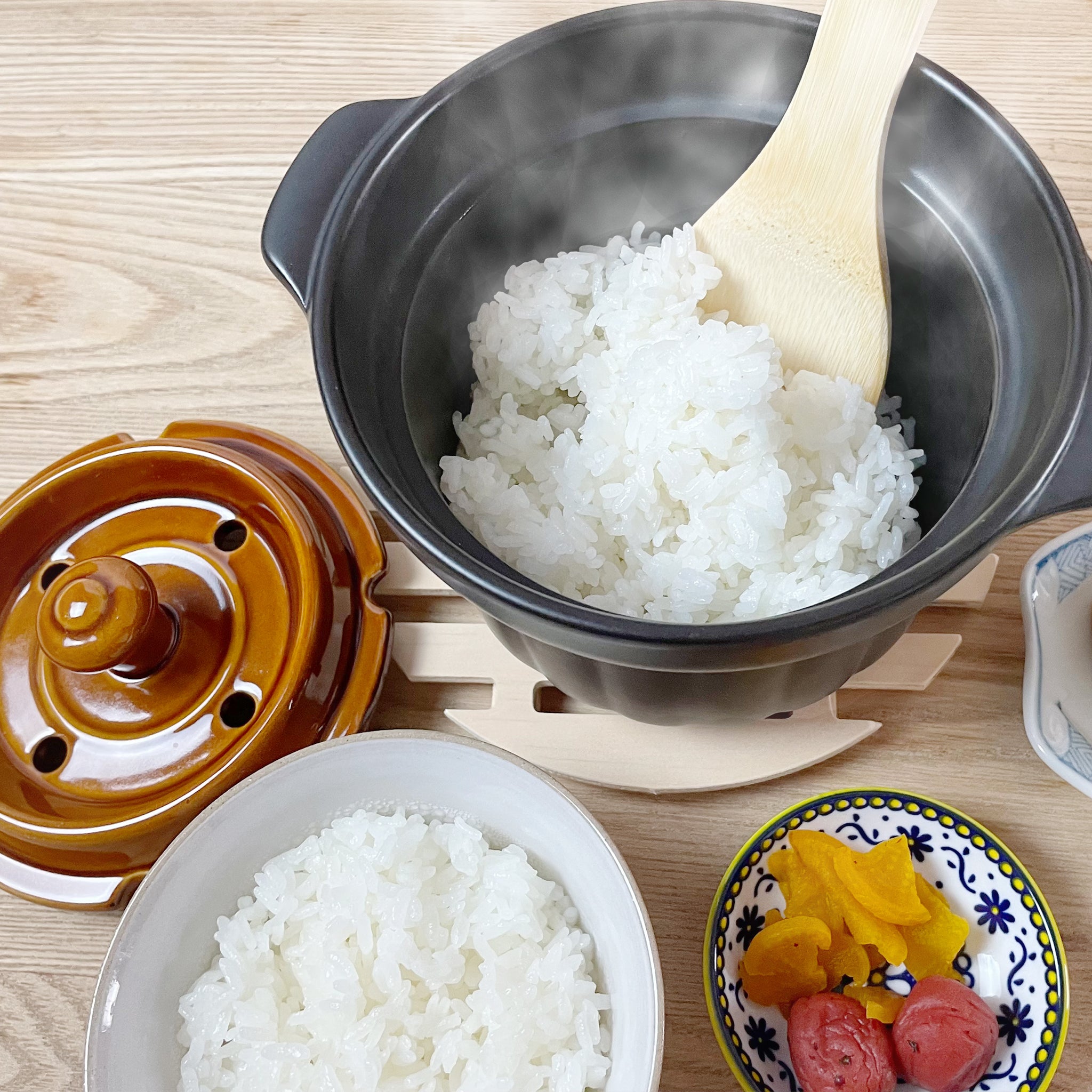 竹泉釜｜レンジたった10分で、まるで本格釜戸炊きご飯 – みろく健康堂